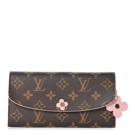 lv emilie wallet flower